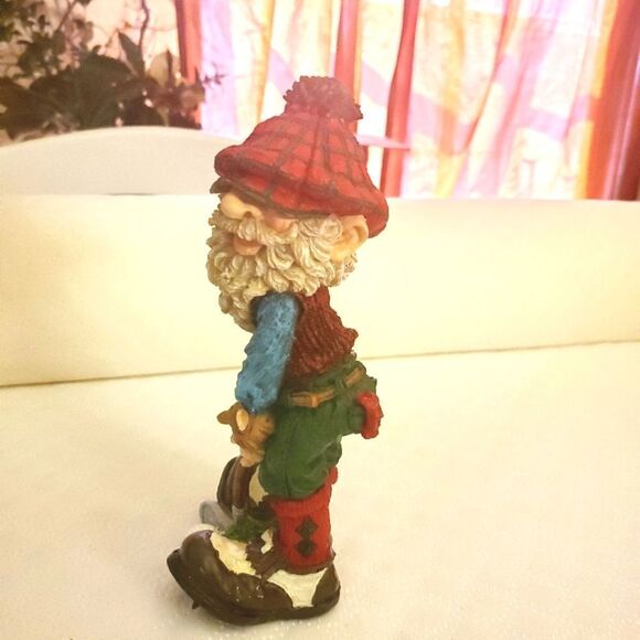 Golfing Santa Figurine 9" - Picture 3 of 5